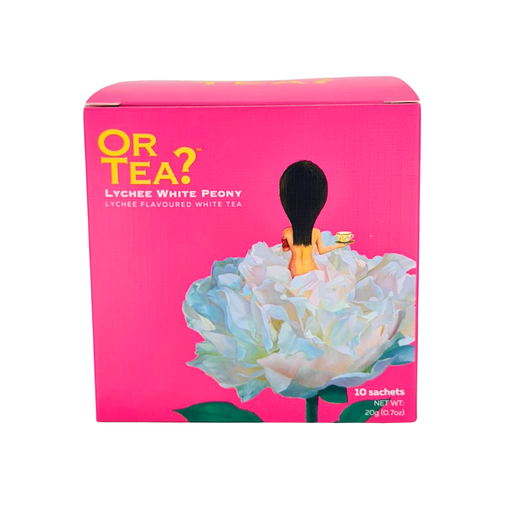 [LWPSB] Lychee White Peony | 10-Sachet Box | Pyramid